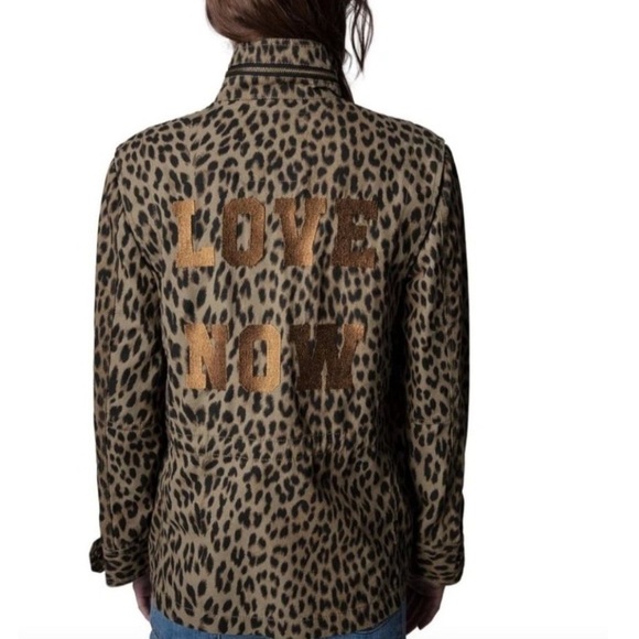 Zadig & Voltaire Jackets & Blazers - Zadig & Voltaire Canvas Leo Jacket